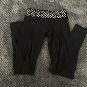 All black Victoria Secret leggings
